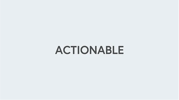 actionable-results